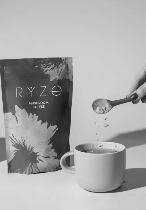 Ryze mushroom coffee UGC